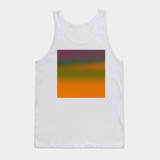 orange green purple brown texture design Tank Top